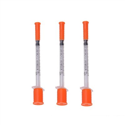 Seringue à insuline médicale jetable Syinge