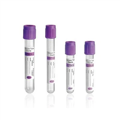 Tubes à essai de prélèvement sanguin sous vide K3 EDTA