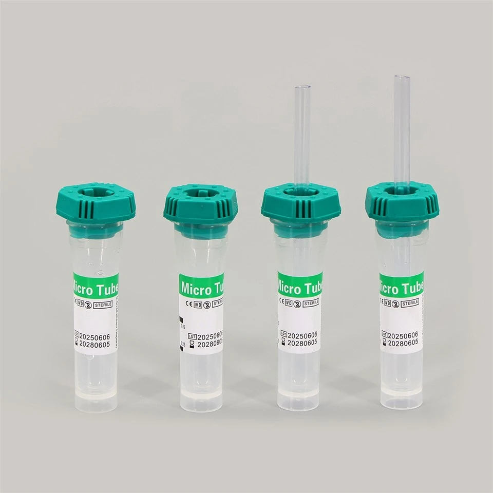 Disposable Micro & Capillary Blood Collection Tubes | 0.25ml/0.5ml/1ml, Various Additives For Pediatric & Geriatric Use factory