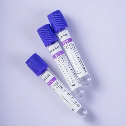 Tube de sang sous vide K2 EDTA 2 ~ 10 ml