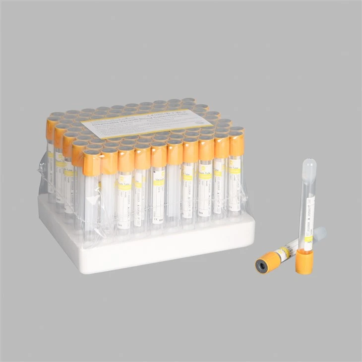 Tube de prélèvement sanguin jetable pour gel sous vide et activateur de caillot