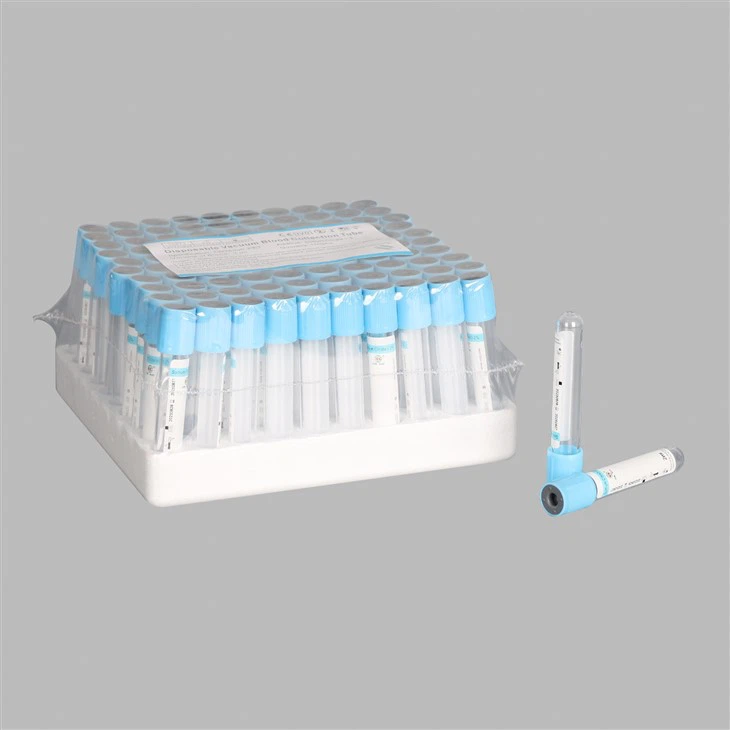 Tube de prélèvement sanguin jetable sous vide PT