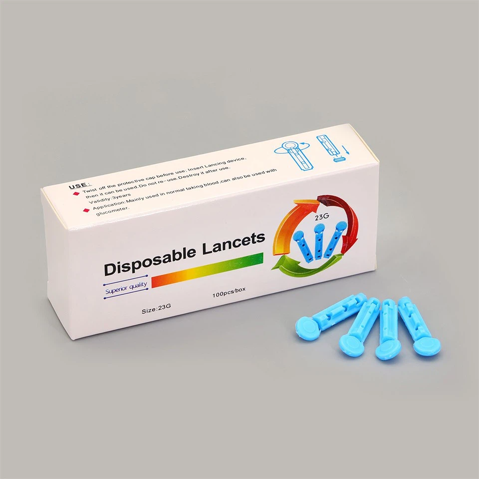 Medical Twist Blood Lancets Safety Needle factory