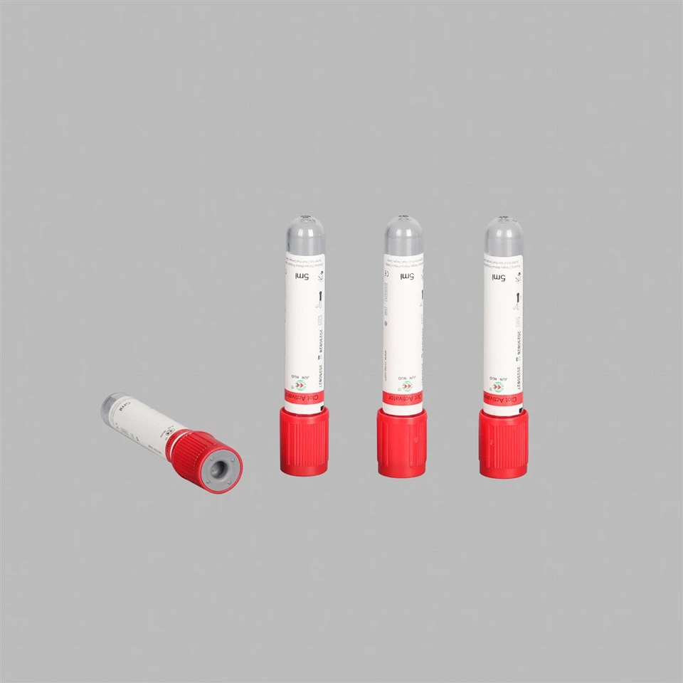 Plain Tube With Red Cup