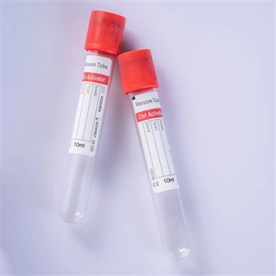 Clot Activator Tube Disposable Vacuum Blood Collection Tubes