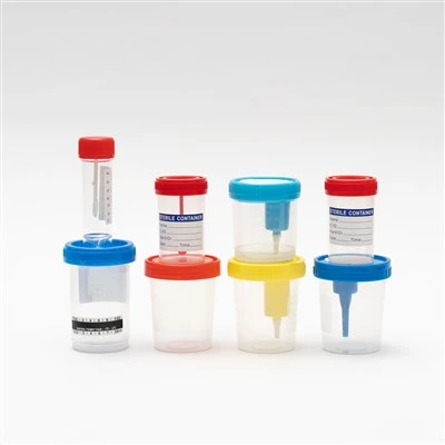 Conteneur d'échantillons d'urine médicale jetable