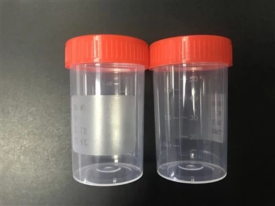 Conteneur de selles urinaires à usage unique 60 ml 90 ml 120 ml